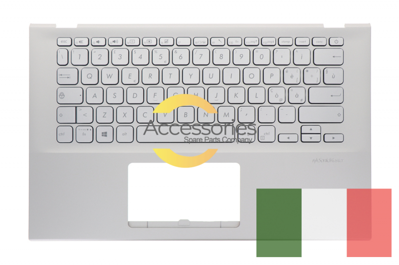 Clavier Asus VivoBook argenté italien pièce officielle