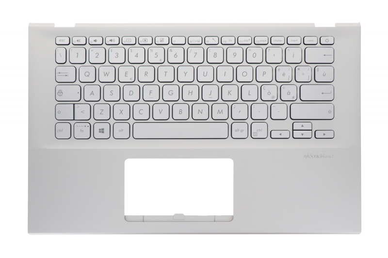 Clavier Asus VivoBook argenté italien pièce officielle