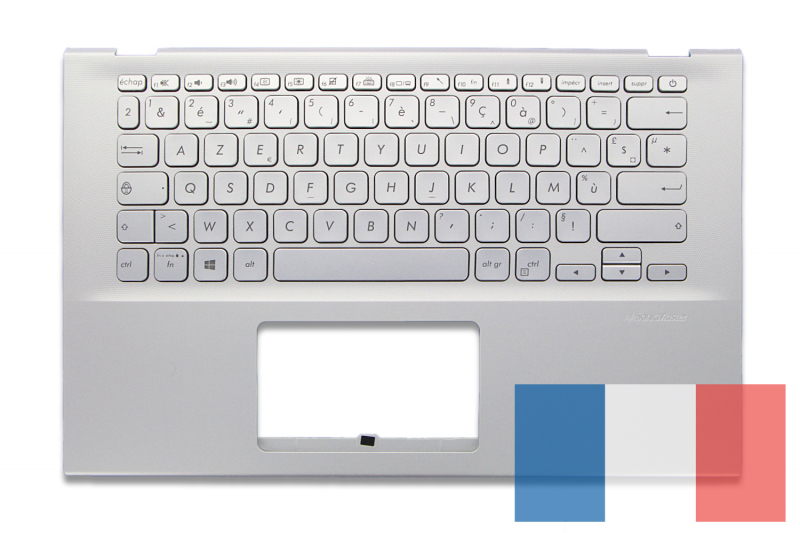 Clavier rétroéclairé argenté - Officiel Asus