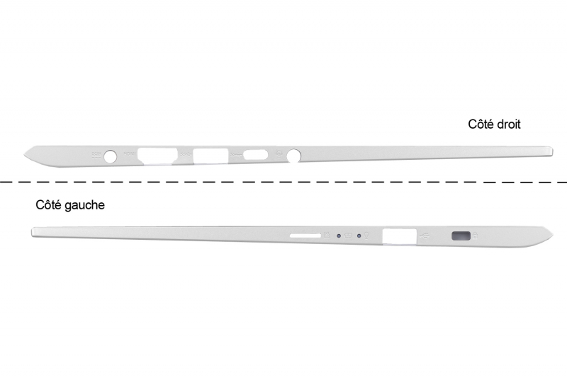 Clavier rétroéclairé argenté - Officiel Asus