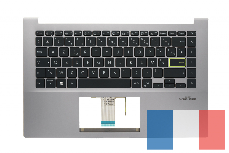 Clavier gris rétroéclairé Asus
