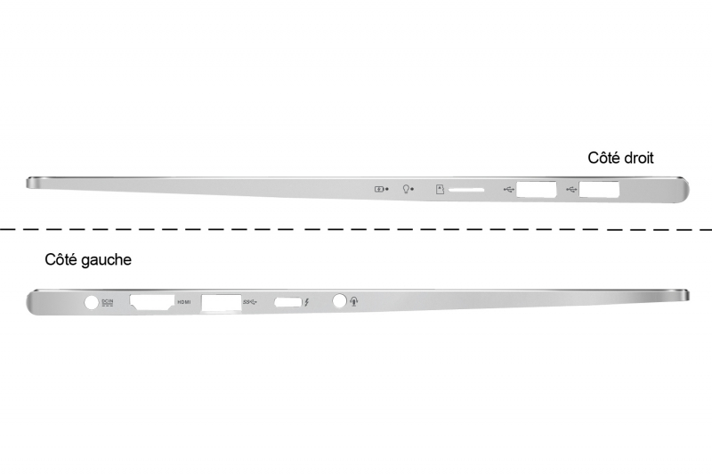 Clavier gris rétroéclairé Asus