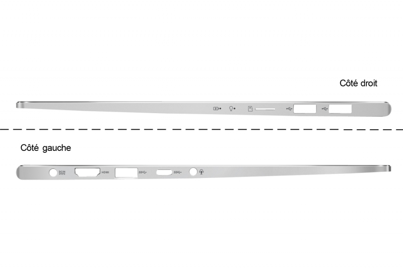 Clavier argenté avec rétroéclairage Asus - Officiel Asus