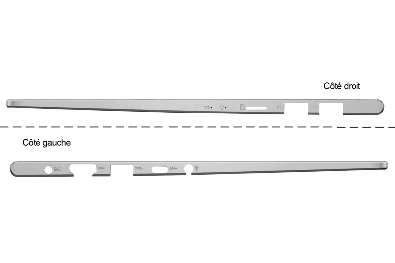 Clavier Asus Espagnol Argenté Officiel