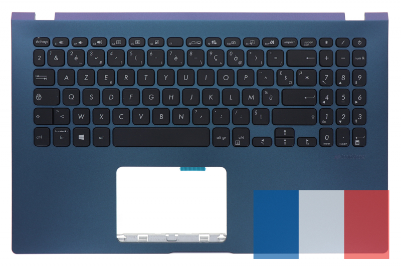 Clavier bleu français Asus