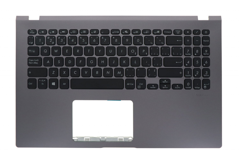 Clavier Asus QWERTY canadien gris de rechange