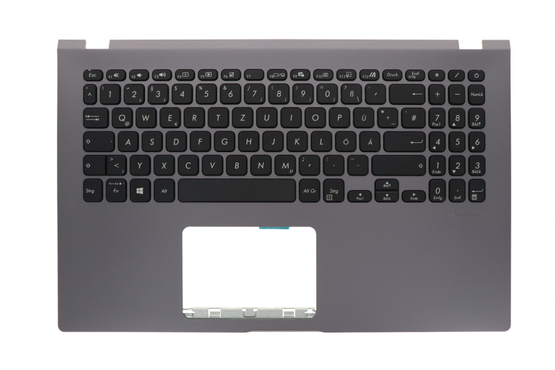 Asus clavier allemand QWERTZ gris pièce officielle