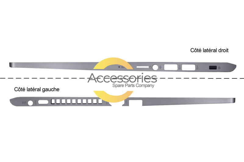 Asus clavier allemand QWERTZ gris pièce officielle