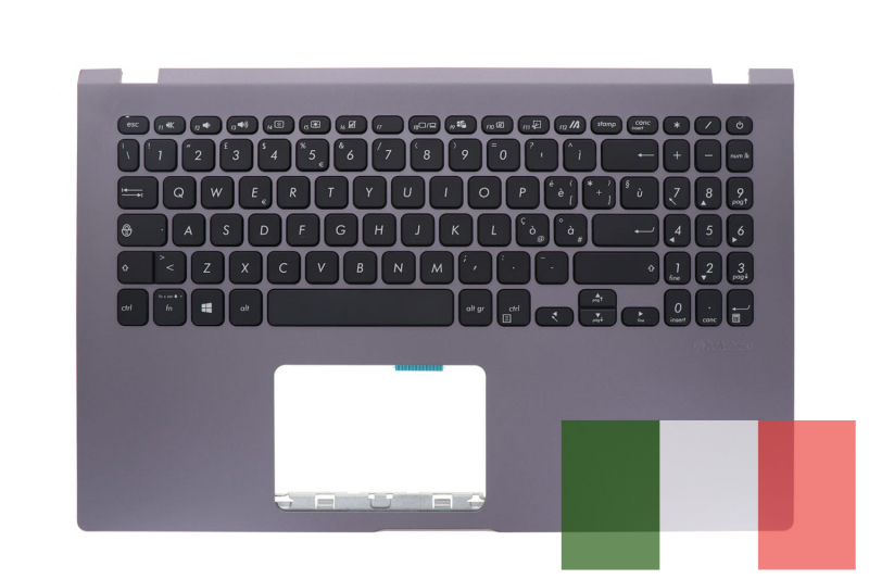 Clavier Asus italien gris officiel QWERTY