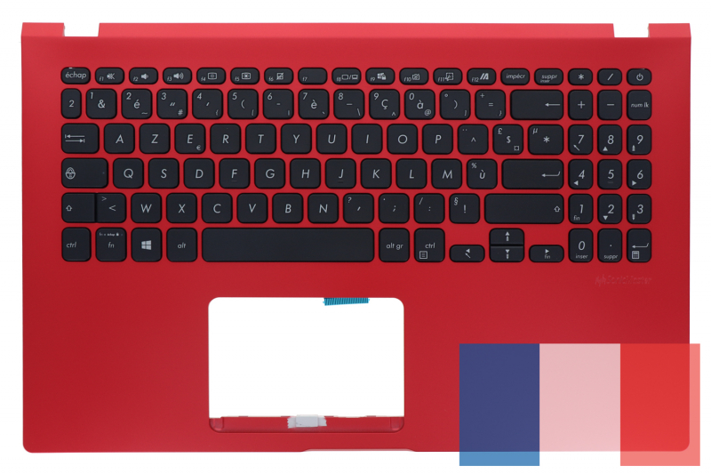 Clavier rouge Asus