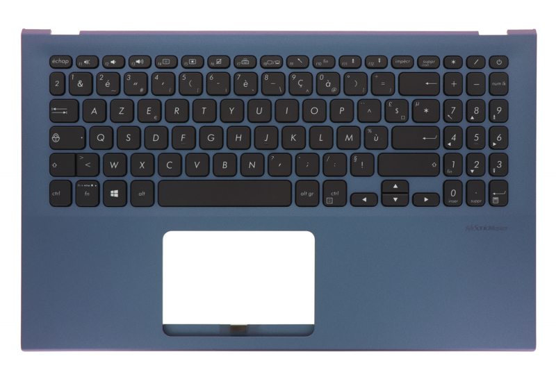 Clavier rétroéclairé bleu Asus VivoBook 15