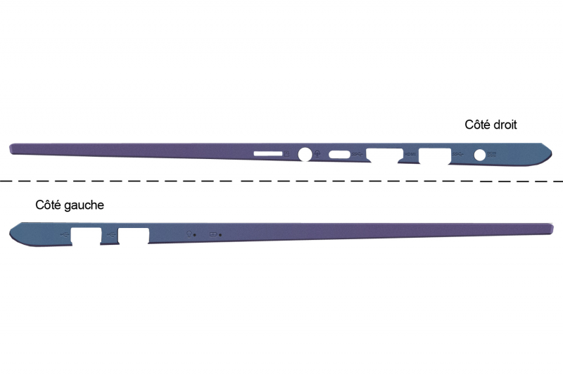 Clavier rétroéclairé bleu Asus VivoBook 15