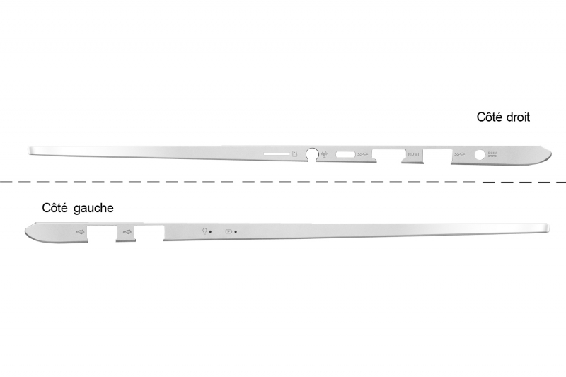 Clavier rétroéclairé argenté - Authentique Asus