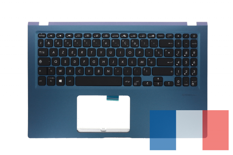 Clavier français bleu rétroéclairé Asus