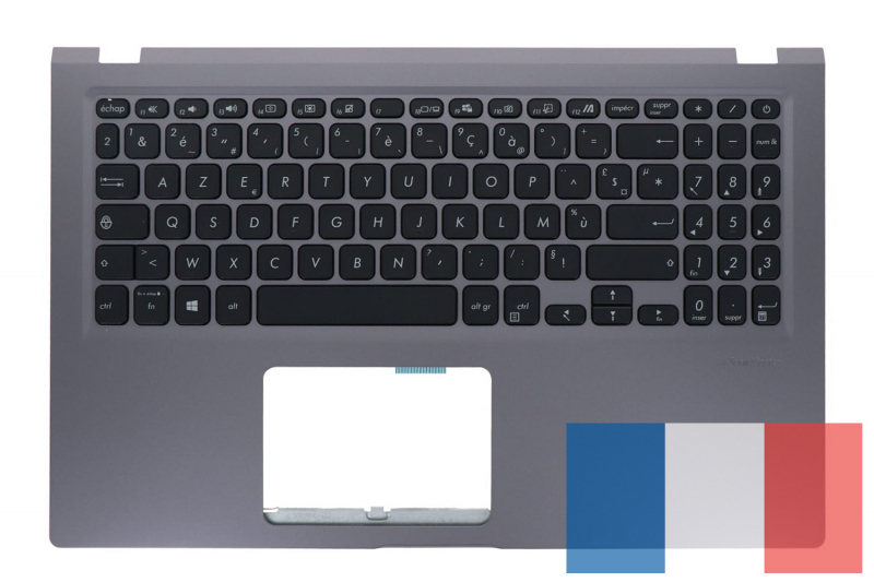 Clavier gris français neuf Asus Série Vivobook