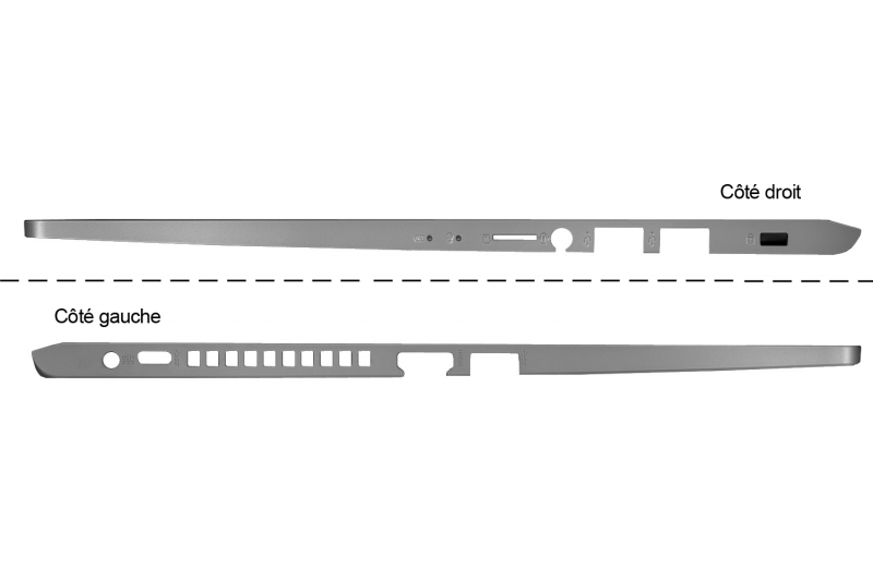 Clavier Asus VivoBook QWERTY gris rétroéclairé