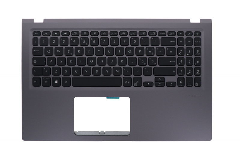 Clavier Asus VivoBook QWERTY gris rétroéclairé