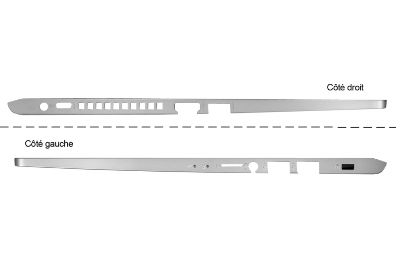 Clavier argenté français Asus