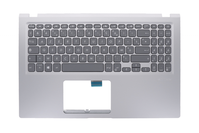 Clavier argenté français Asus