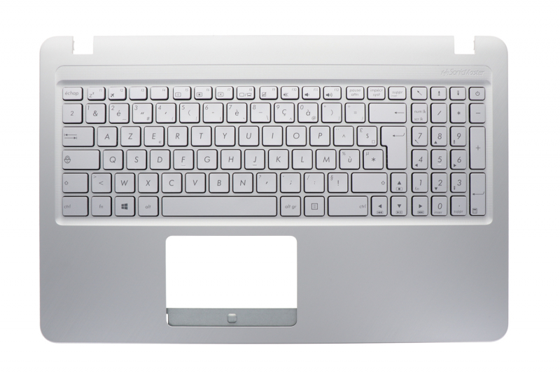 Clavier français de rechange argenté Asus