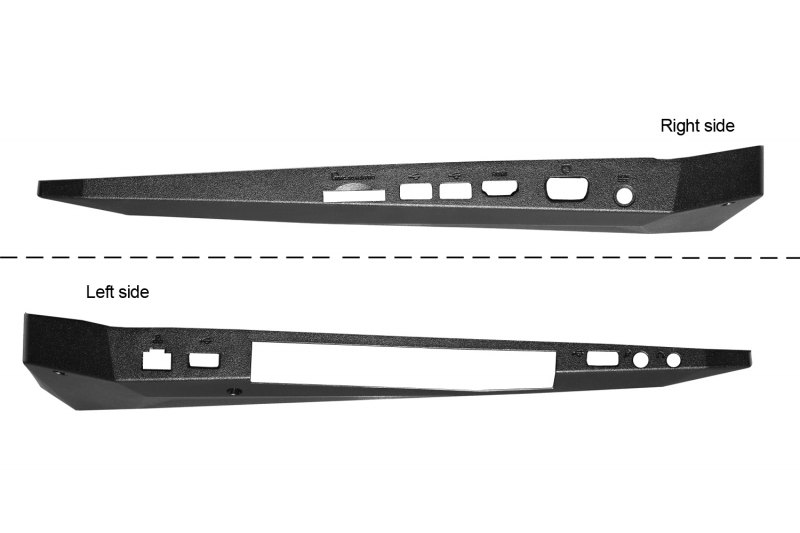 Bottom case noir 17