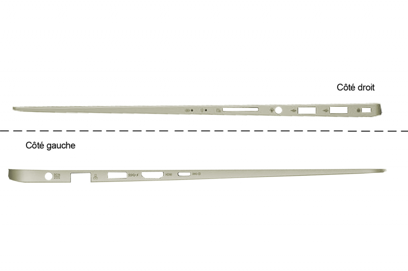 Clavier rétroéclairé doré Asus - Modèle Officiel