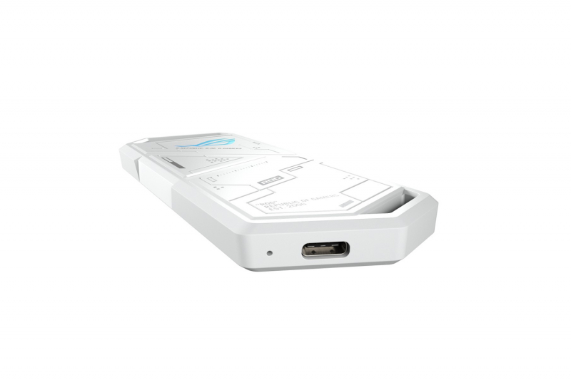 Boîtier SSD M.2 NVMe ROG Arion Blanc
