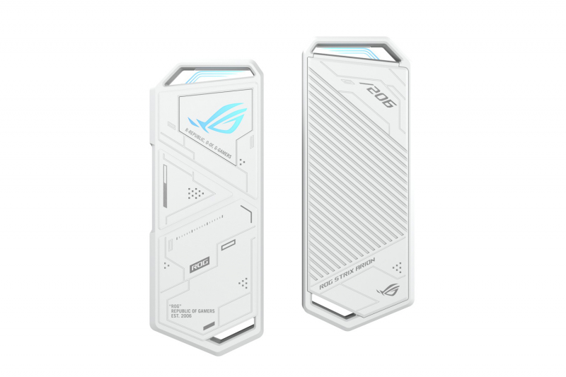 Boîtier SSD M.2 NVMe ROG Arion Blanc