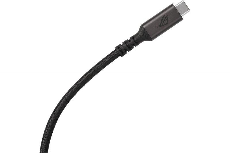 Cable docking d'alimentation ROG 240W noir USB Type C vers USB-C Asus