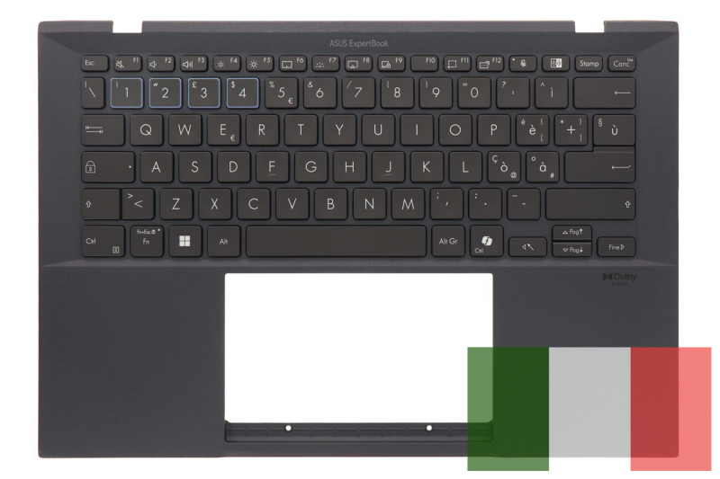 Clavier italien ExpertBook B9 Asus - 90NX05W1-R31IT0