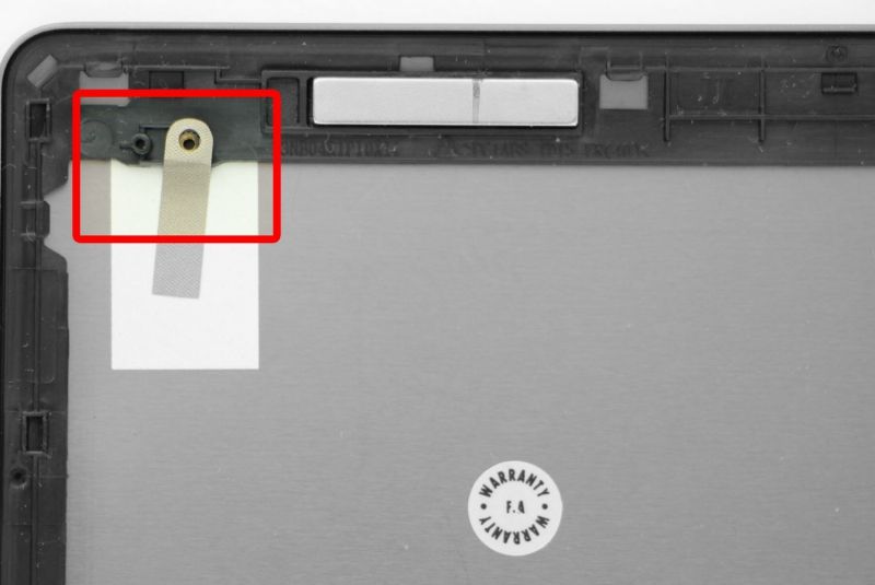 LCD Cover HD gris 13 pouces Asus