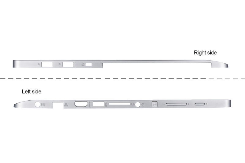 Clavier argenté Asus français