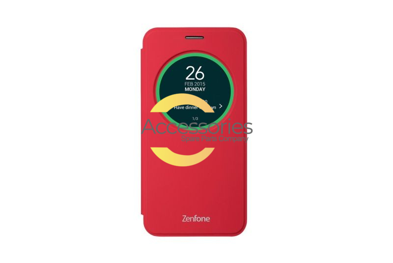 View flip cover rouge ZenFone Asus