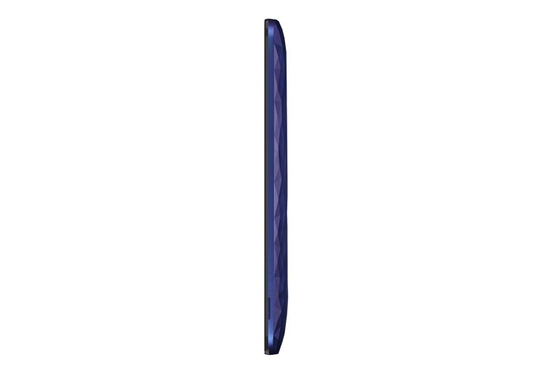 Coque arrière bleue Illusion Polygone ZenFone Selfie