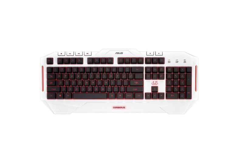 Clavier français Gamer cerberus blancAsus