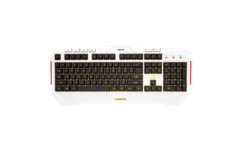 Clavier français Gamer cerberus blancAsus