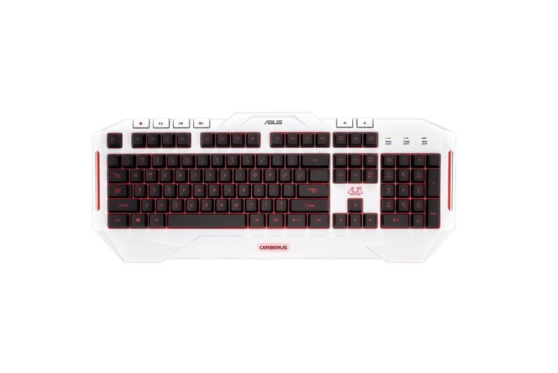 Clavier US Cerberus blanc Asus