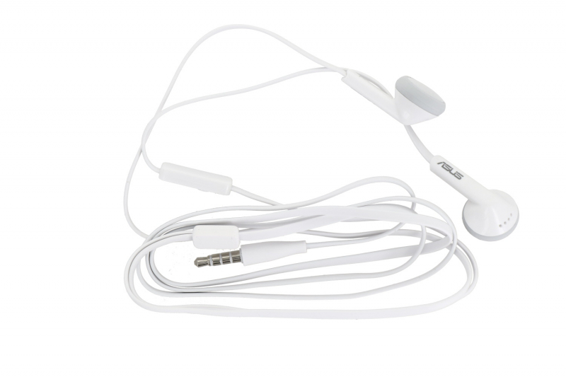 Ecouteurs blancs ZenFone