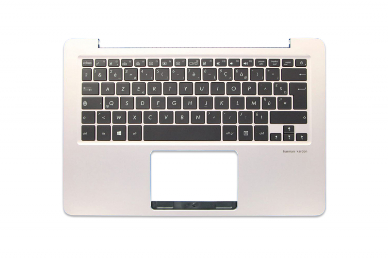 Clavier français doré rose Asus