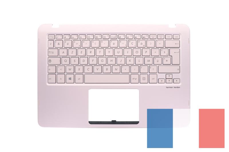 Clavier doré rose rétroéclairé Asus