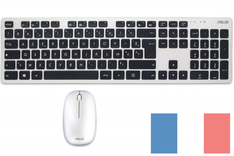 Pack clavier - souris sans fil Zen Asus All-in-One - 0K010-00100600