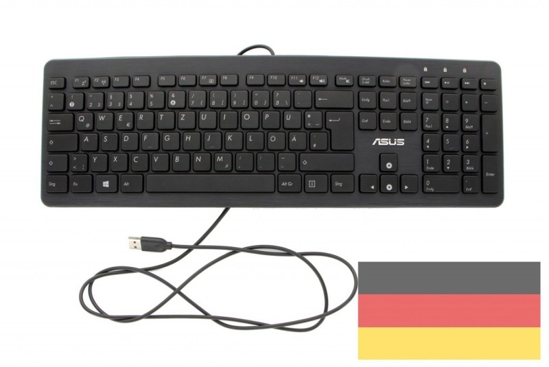 Clavier allemand QWERTZ filair