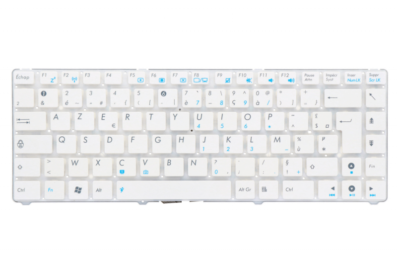 Clavier blanc choco WOF Asus
