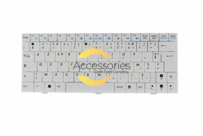 Clavier AZERTY blanc choco WOF Asus