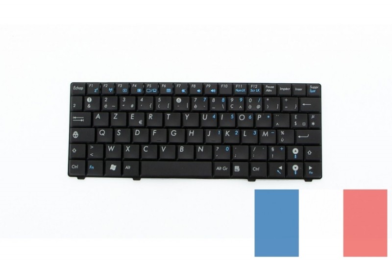 Clavier AZERTY noir Asus