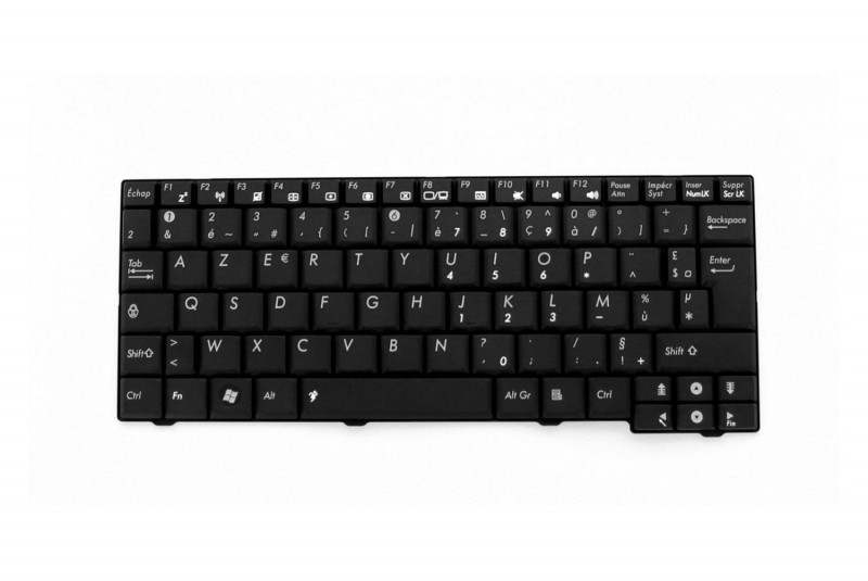 Clavier noir Asus Eee PC AZERTY