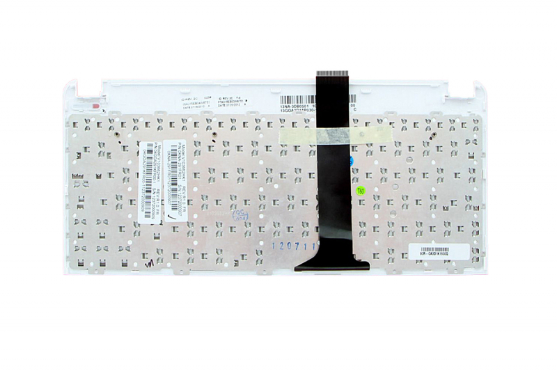 Clavier AZERTY blanc Asus