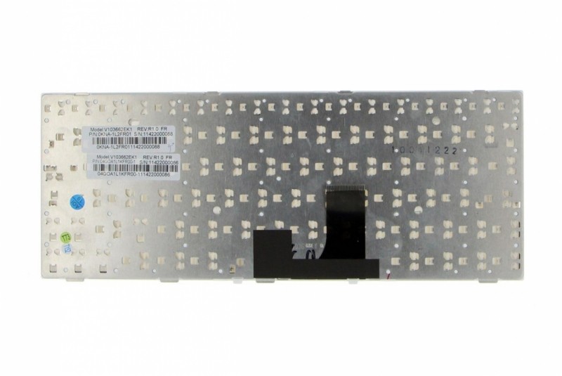Clavier AZERTY blanc Asus