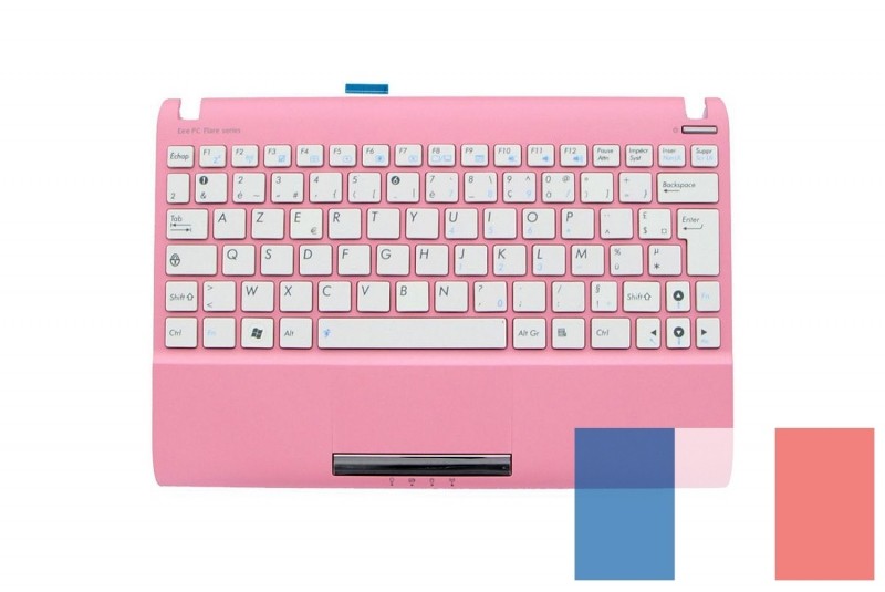 Clavier rose clair Asus Eee PC Clavier rose clair Asus Eee PC