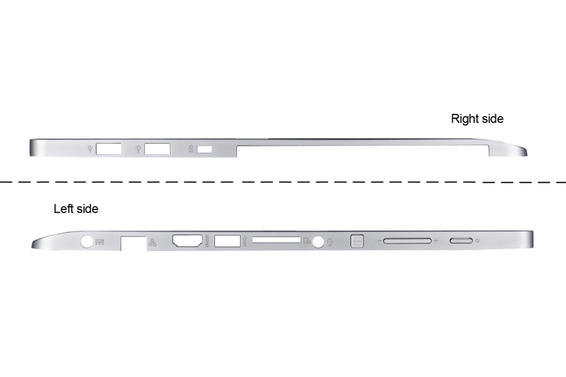 Clavier américain argenté Asus Transformer Book